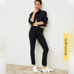 MM LaFleur Foster Cigarette Pant - PowerStretch (Black) (Size 4)
